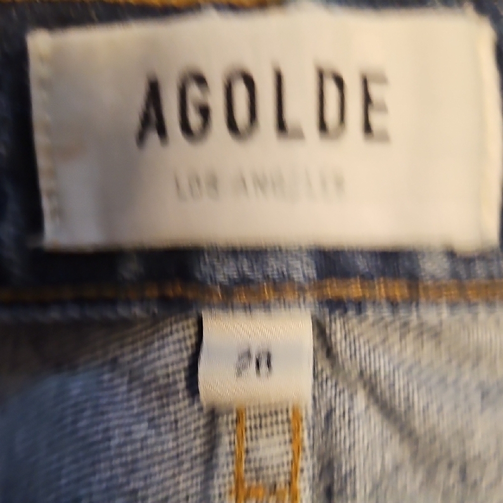 AGOLDE Riley High Rise Straight Crop Jeans - Picture 9 of 14
